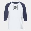 Heavy Cotton™ Raglan Three-Quarter Sleeve T-Shirt Thumbnail
