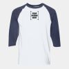 Heavy Cotton™ Raglan Three-Quarter Sleeve T-Shirt Thumbnail